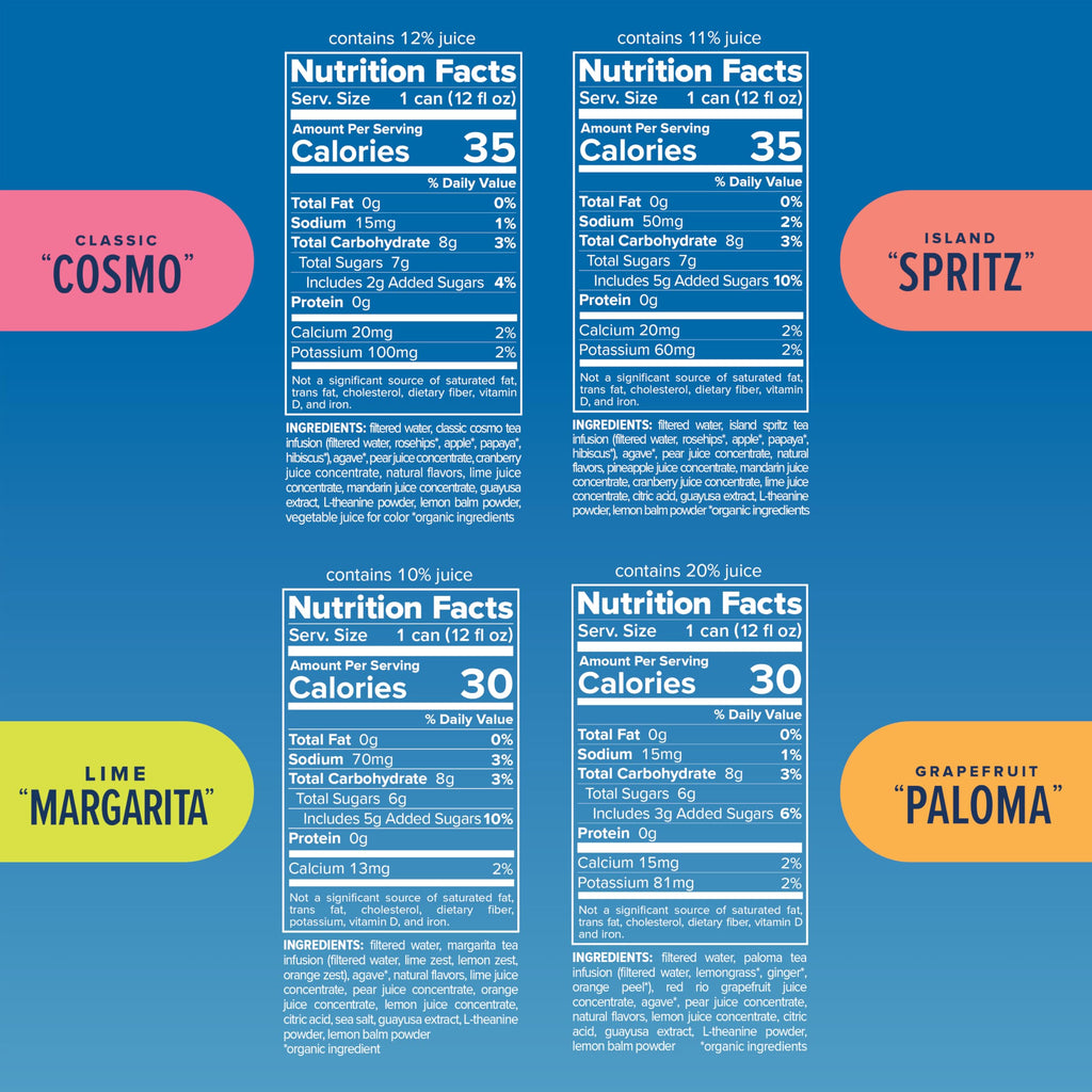 Recess Zero-Proof Craft Mocktails with Adaptogens

