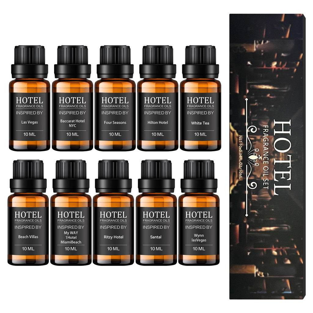 Hotel Collection Diffuser Essential Oils Gift Set

