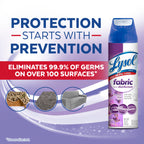 Lysol Fabric Disinfectant Spray - Soft Furnishings Sanitizer

