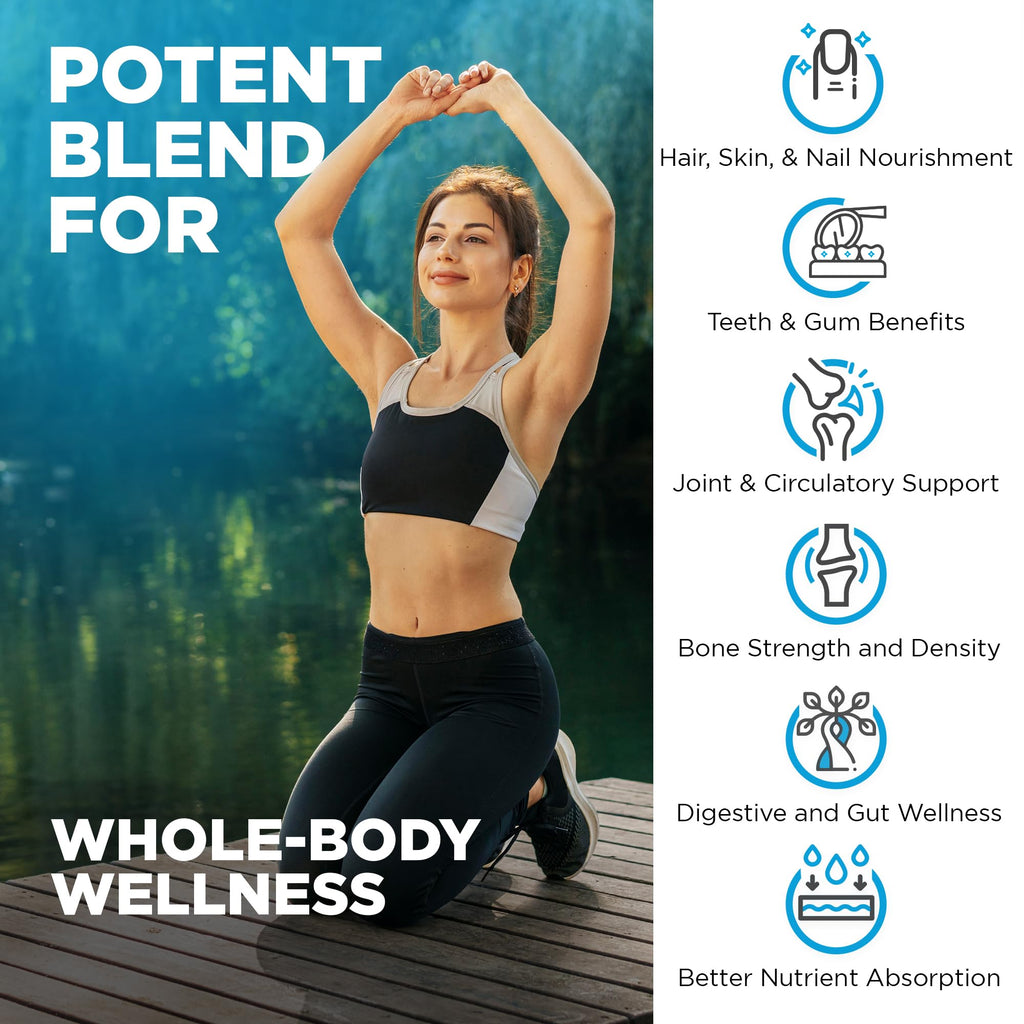 Nutrivein Multi Collagen Supplement for Joints, Hair & Skin

