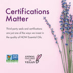 NOW Lavender Essential Oil Steam Distilled 100% Pure

