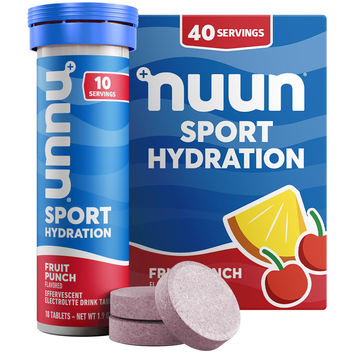 Nuun Sport Electrolyte Tablets - Gluten Free & Vegan