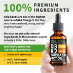 Vitamin D3 K2 Liquid Drops with Omega-3

