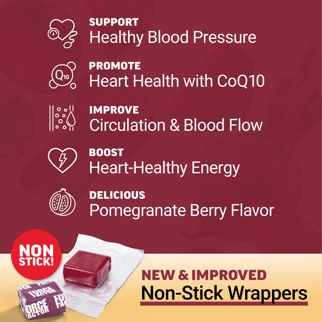 Total Beets Ultimate Heart Health Chews | Force Factor

