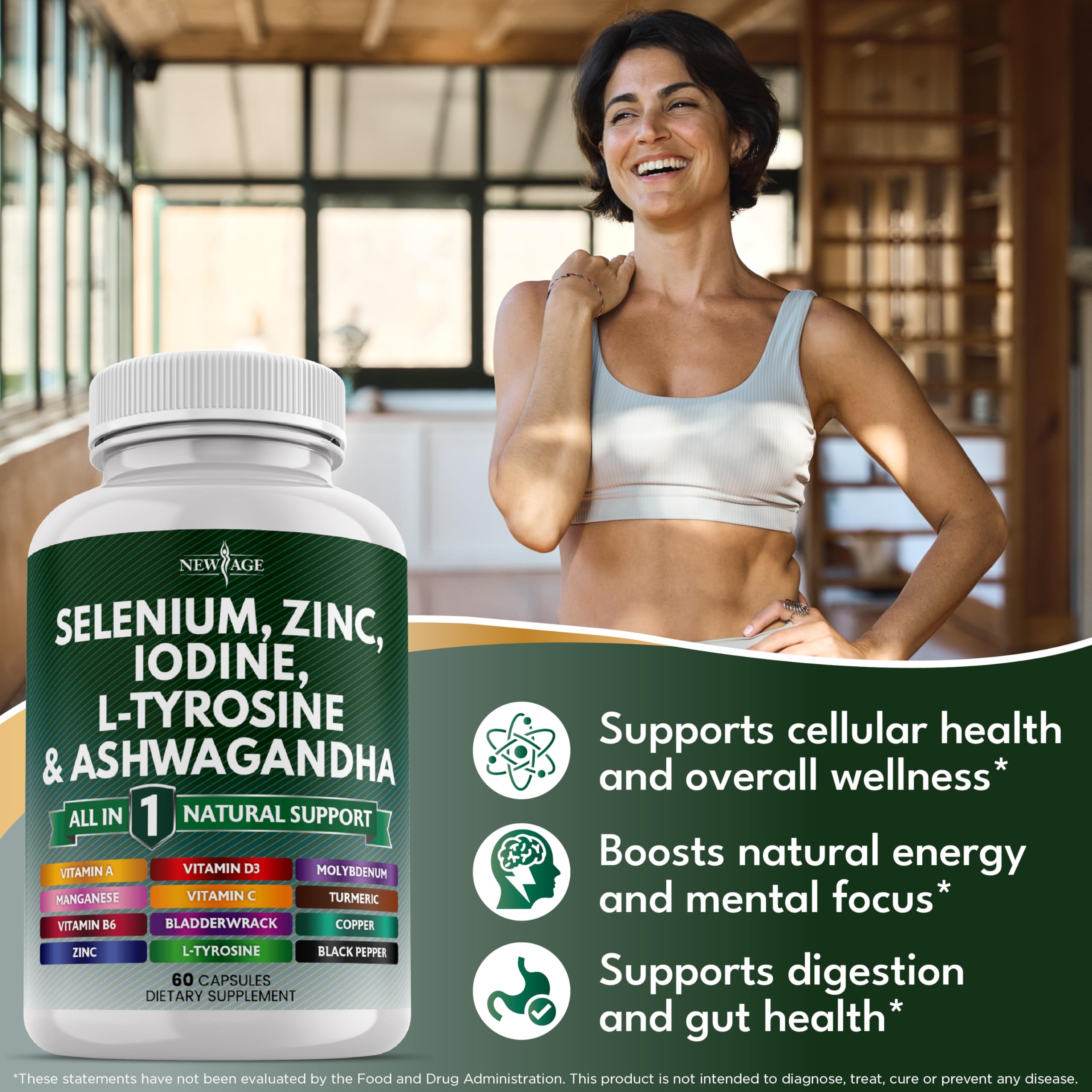 New Age Selenium Complex Dietary Supplement

