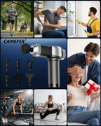 CAMEFER Deep Tissue Massage Gun – Handheld Percussion

