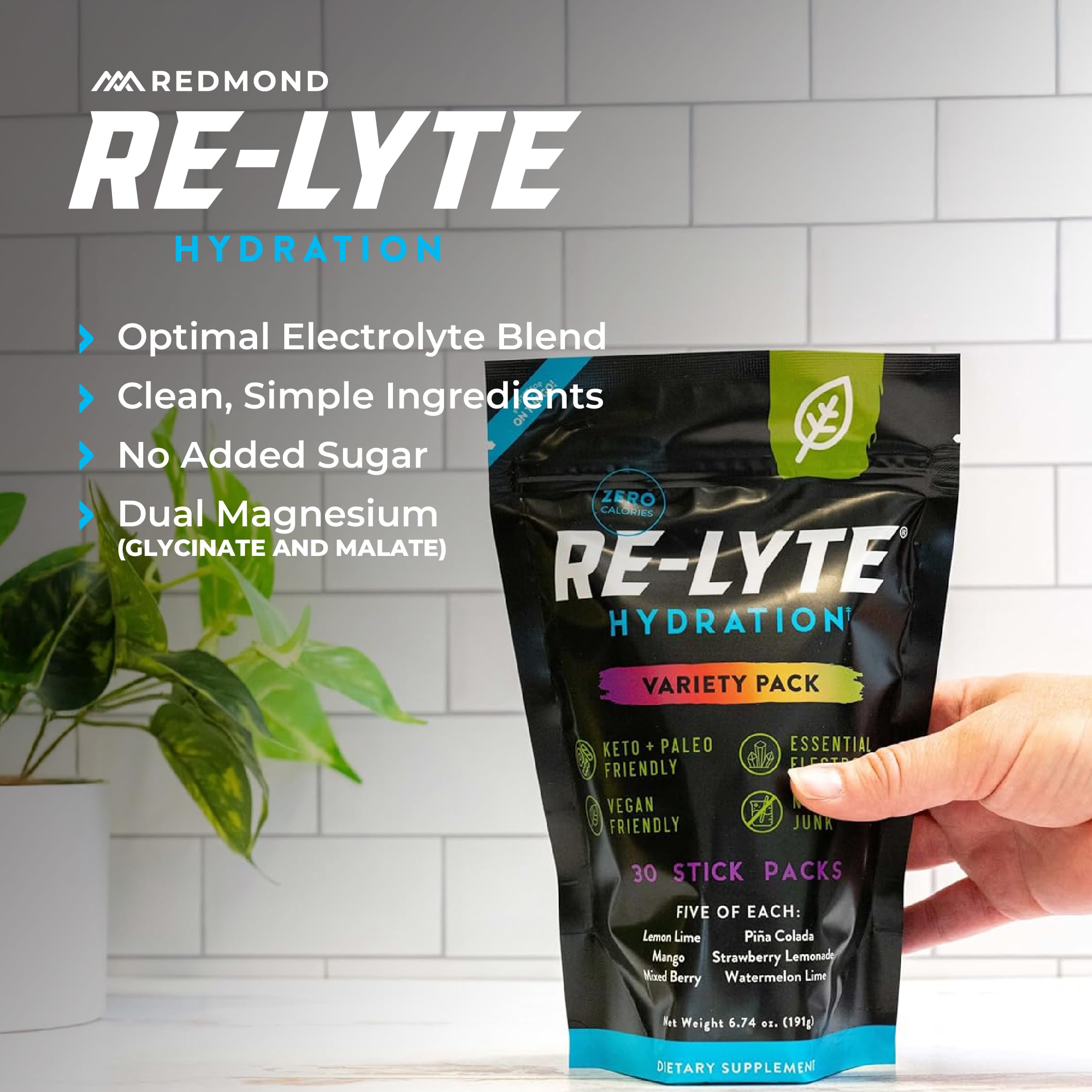 REDMOND Re-Lyte Hydration Electrolyte Powder

