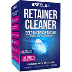 Breelex Retainer Cleaner Tablets for Dentures & Aligners

