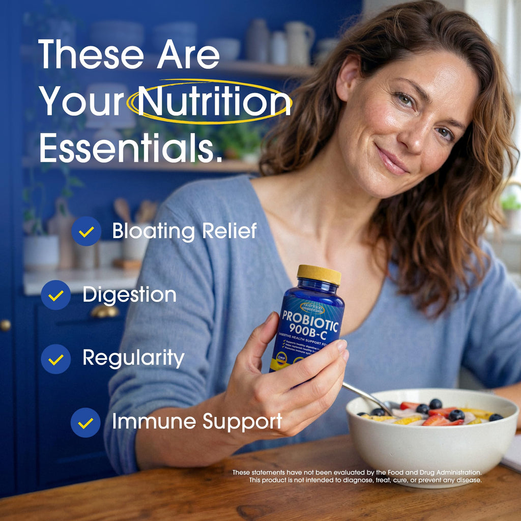 Probiotic & Prebiotic Digestive Support - Vegan Formula

