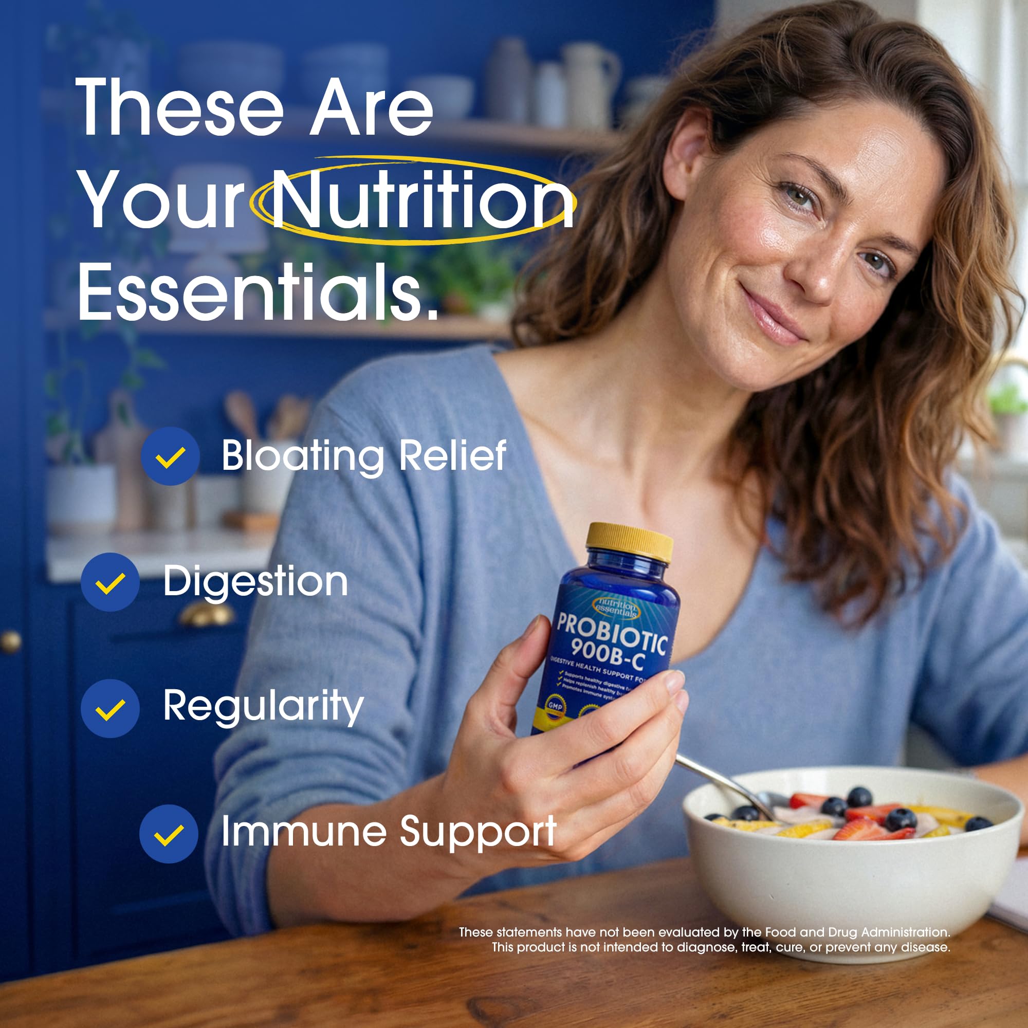 Probiotic & Prebiotic Digestive Support - Vegan Formula

