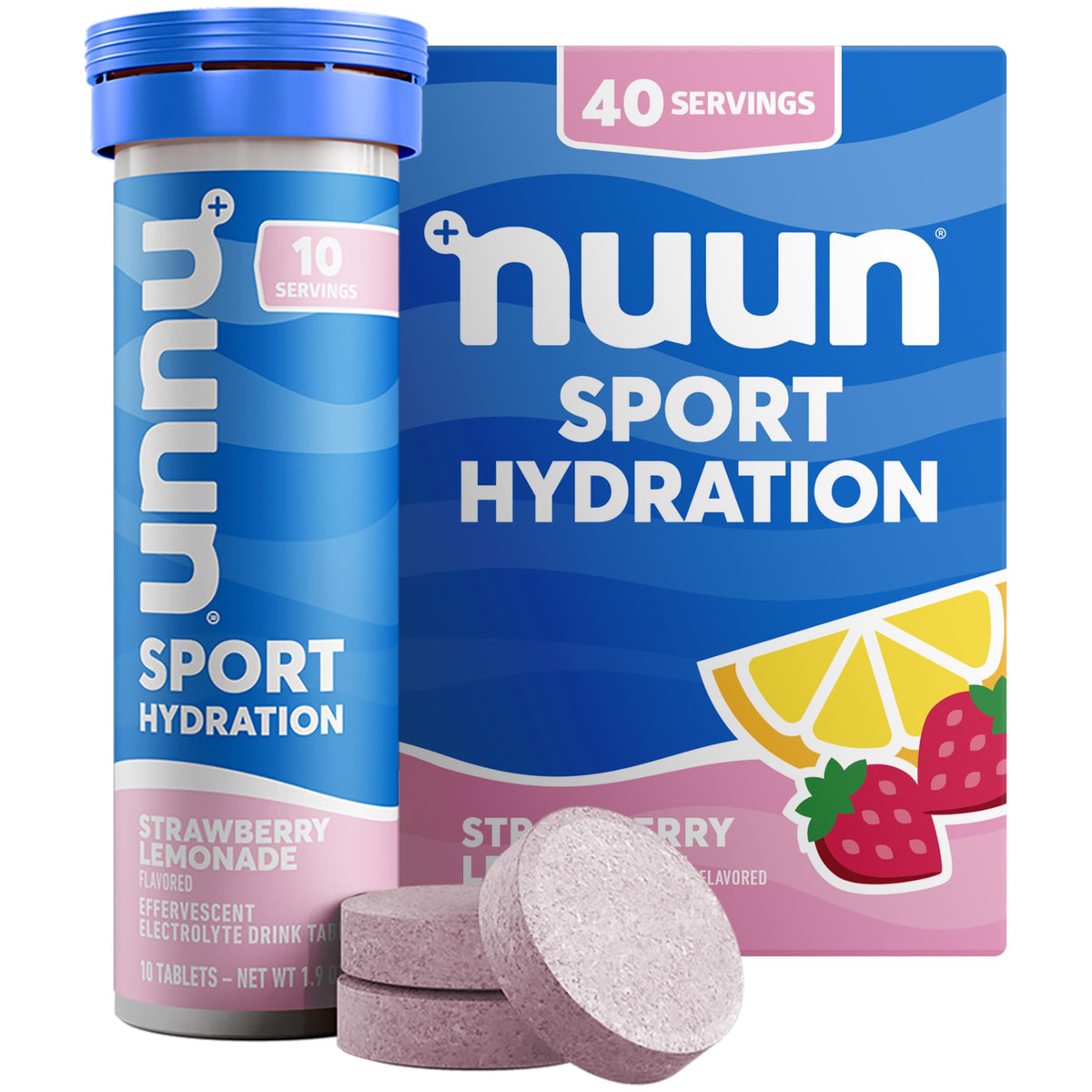 Nuun Sport Electrolyte Tablets - Gluten Free & Vegan
