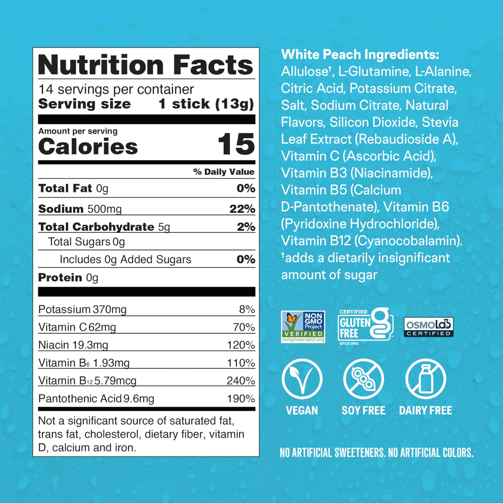 Liquid I.V. Hydration Multiplier Sugar-Free Electrolyte Mix

