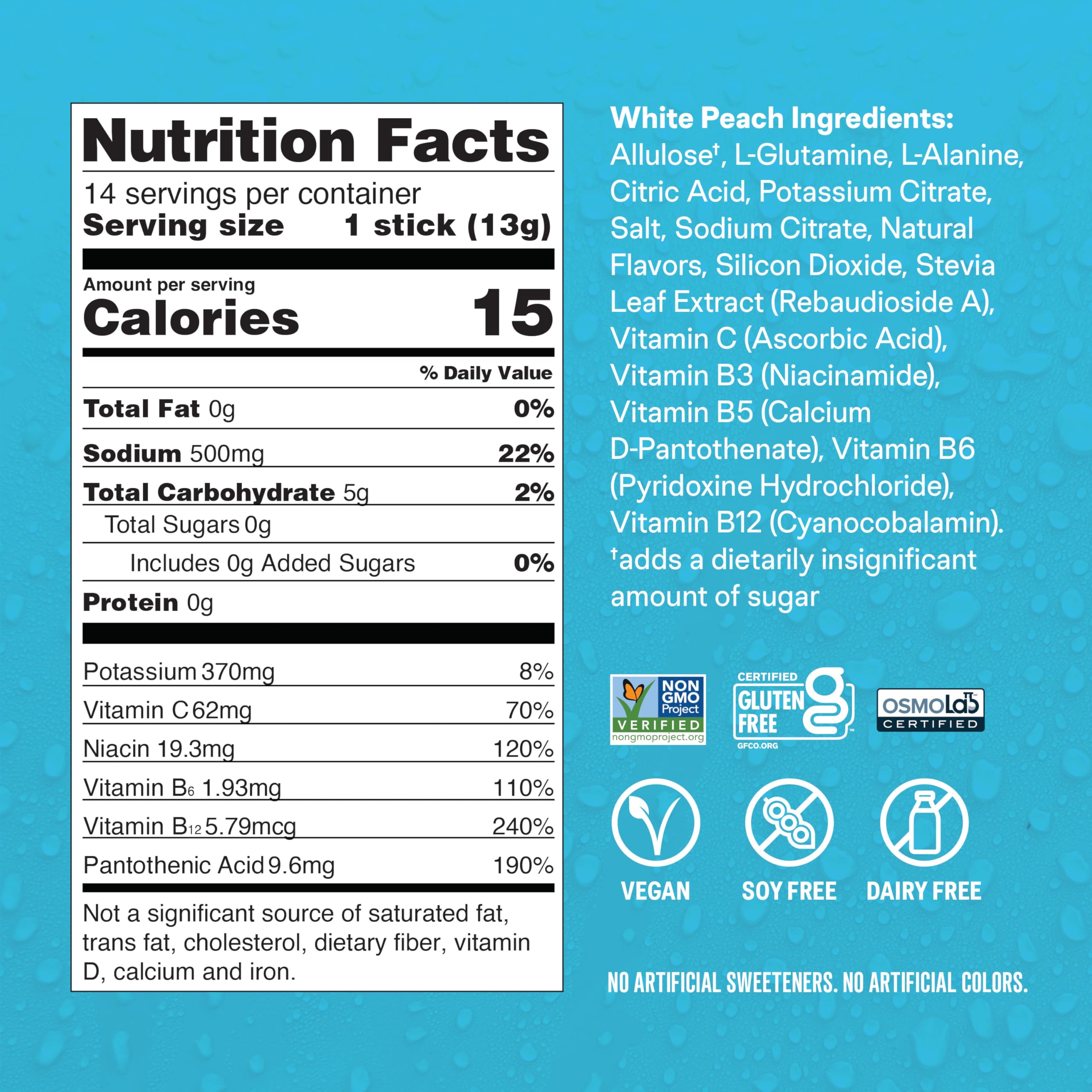 Liquid I.V. Hydration Multiplier Sugar-Free Electrolyte Mix

