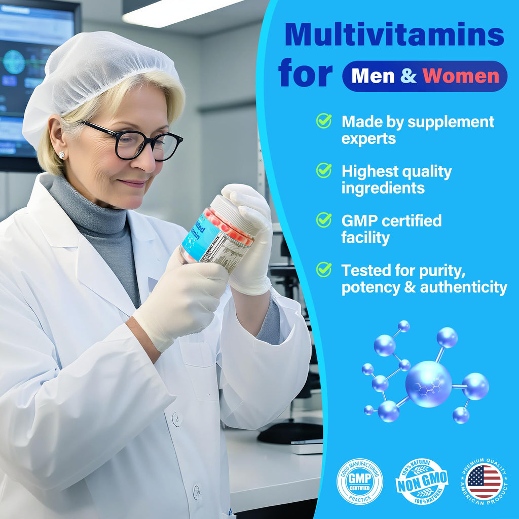 Methylated Multivitamin Gummies for Adults | Vegan Omega-3

