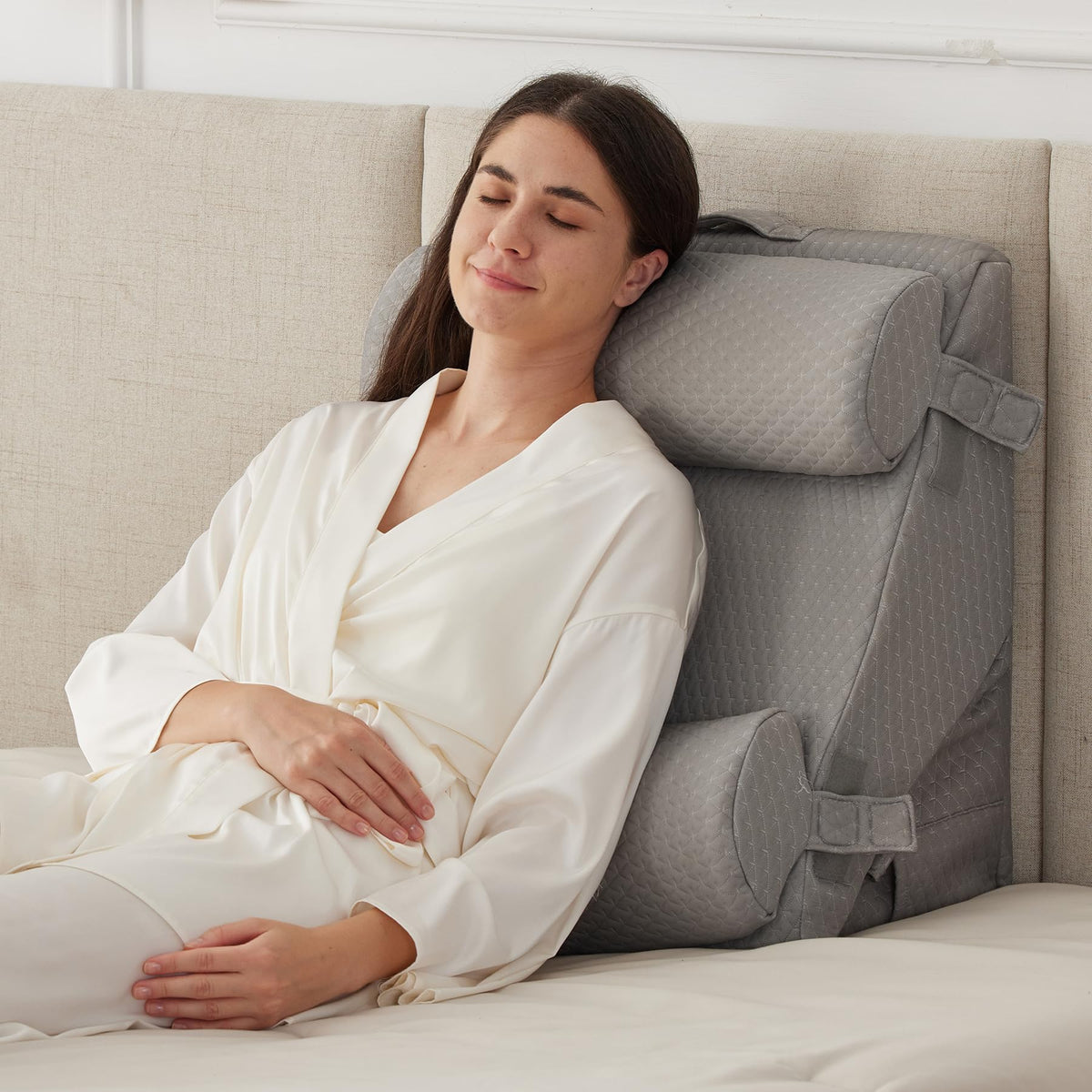 Ruqmuis 3-Piece Wedge Pillow Set for After Surgery