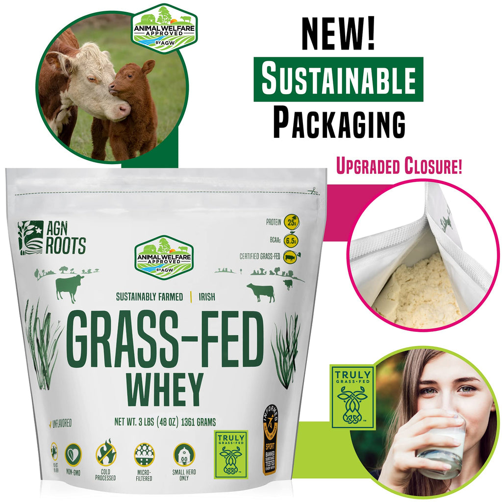 Grass-Fed Whey Isolate | AGN Roots


