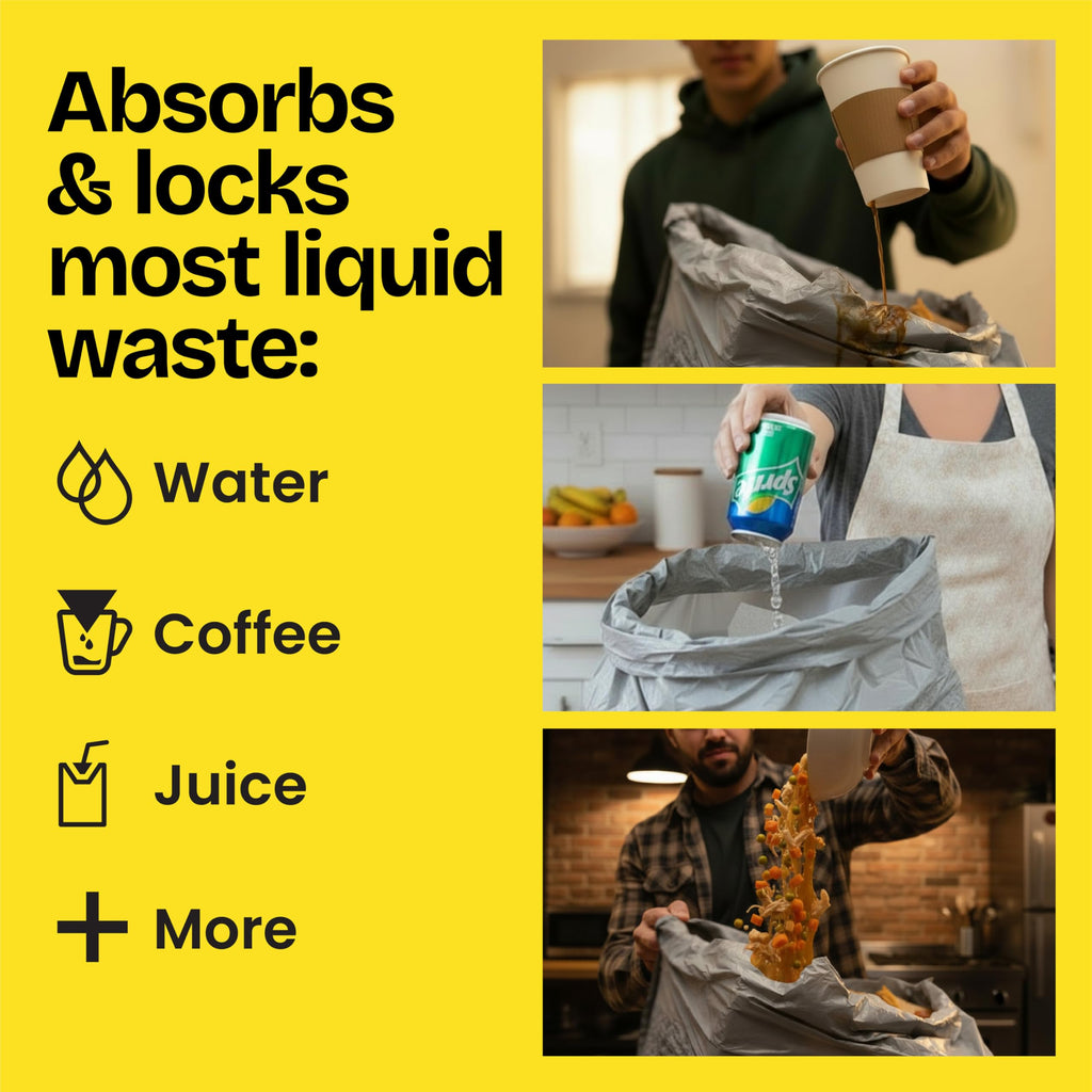 Glad ForceFlex MaxStrength LeakGuard Kitchen Trash Bags

