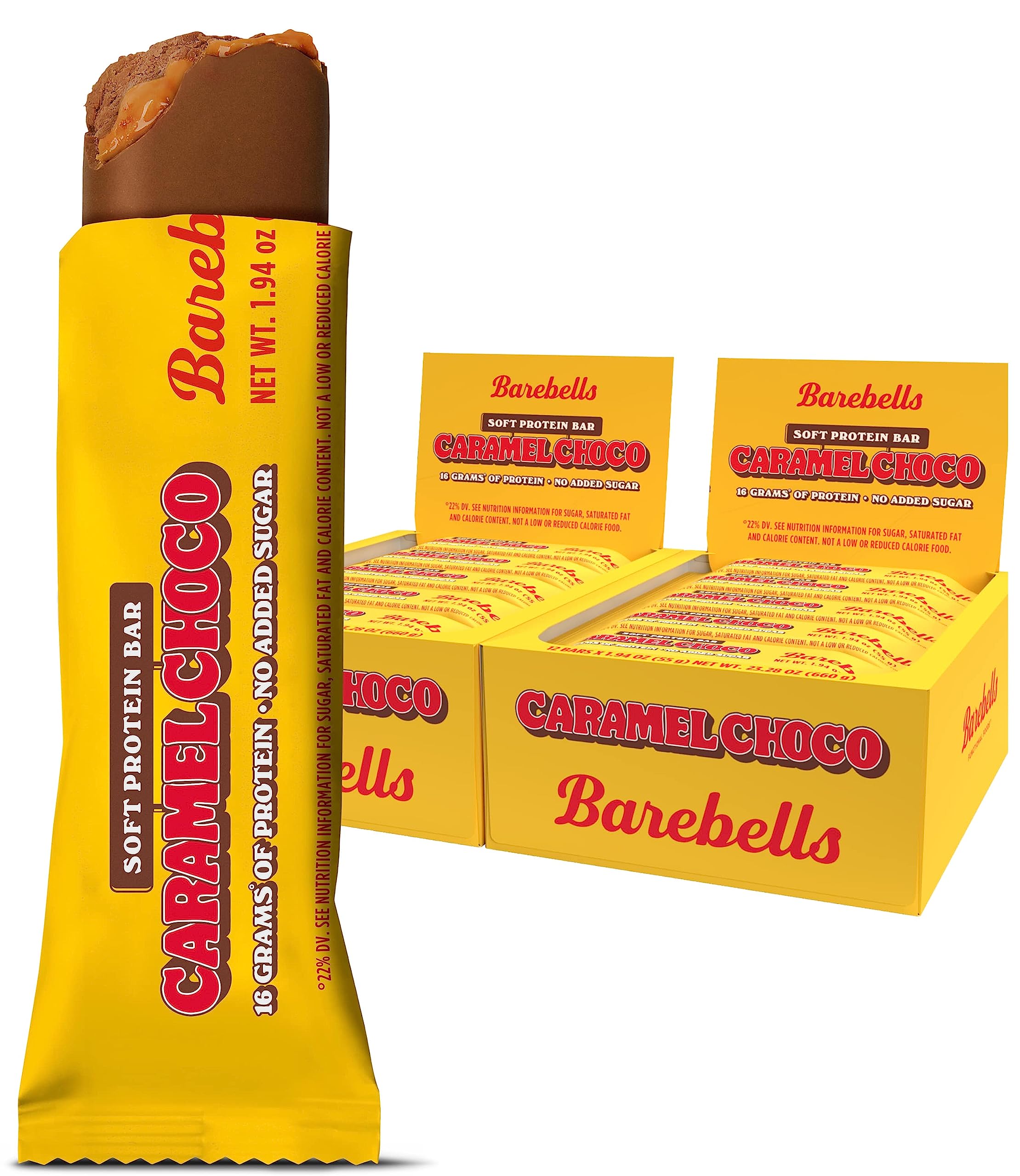 Barebells Protein Bar - 20g Protein, No Added Sugar - High Protein Snack