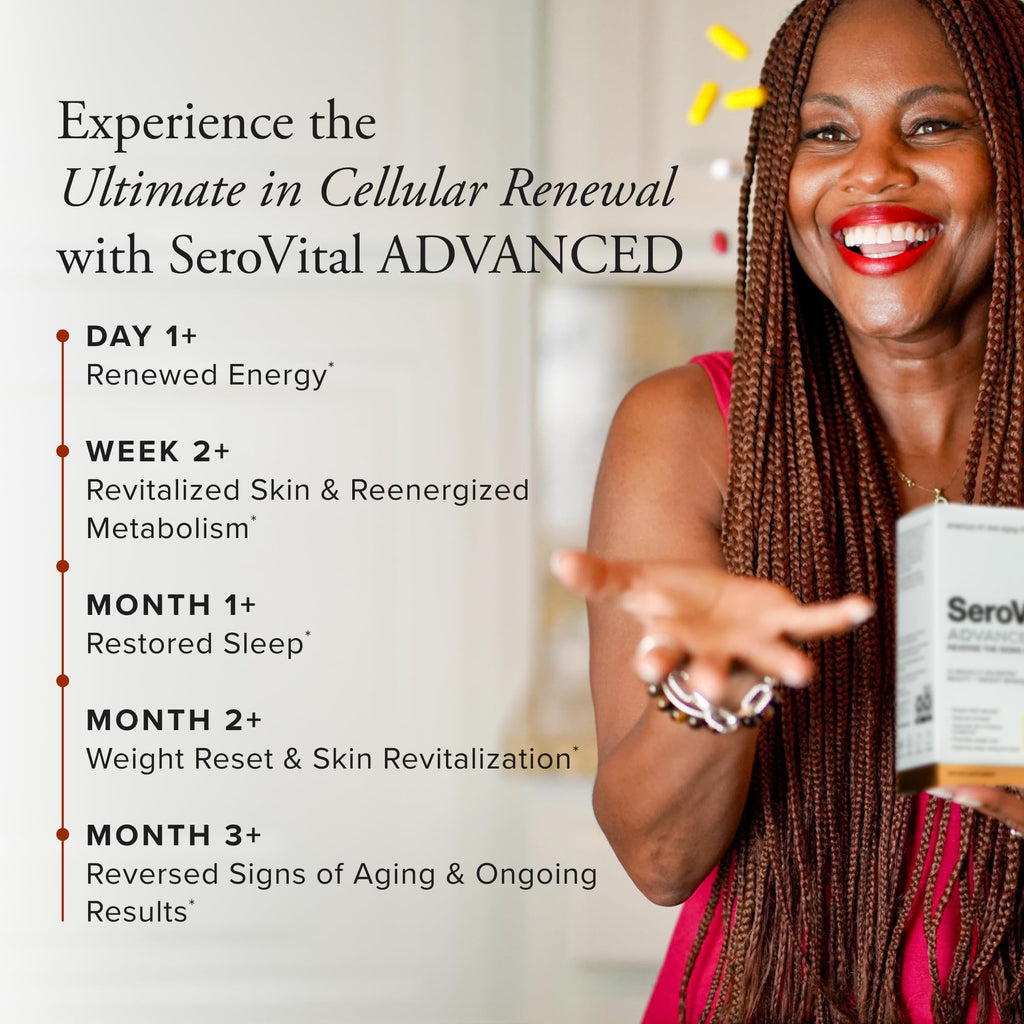 SeroVital Advanced HGH Supplement for Energy & Metabolism

