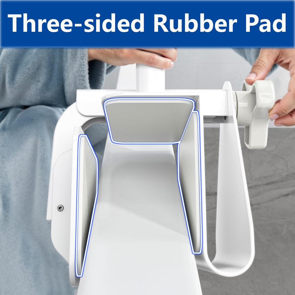 Bathtub Safety Rail Grab Bar with Non-Slip Grip for Seniors

