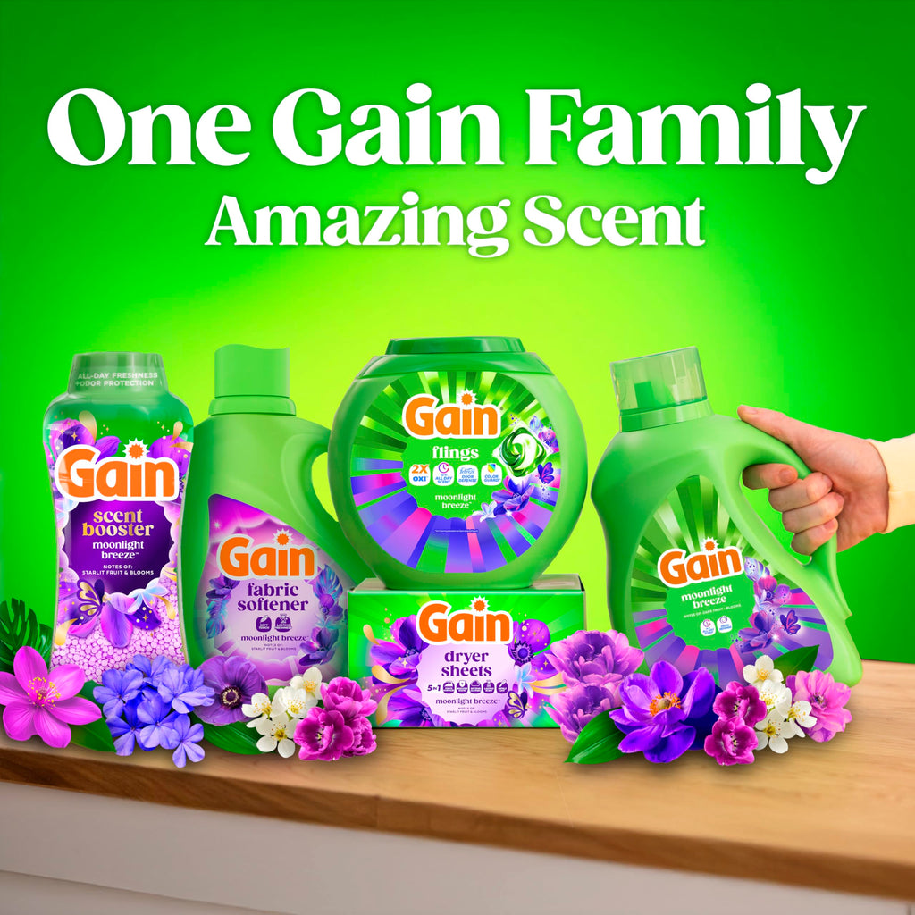 Gain Flings Laundry Detergent Pods Odor Defense + Color Guard


