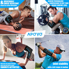 APOYO Tennis Elbow Brace | Comfortable Arm Support

