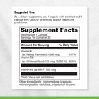 DaVinci ADK Vitamin A, D3 & K2 MK-7 for Bone & Heart Health

