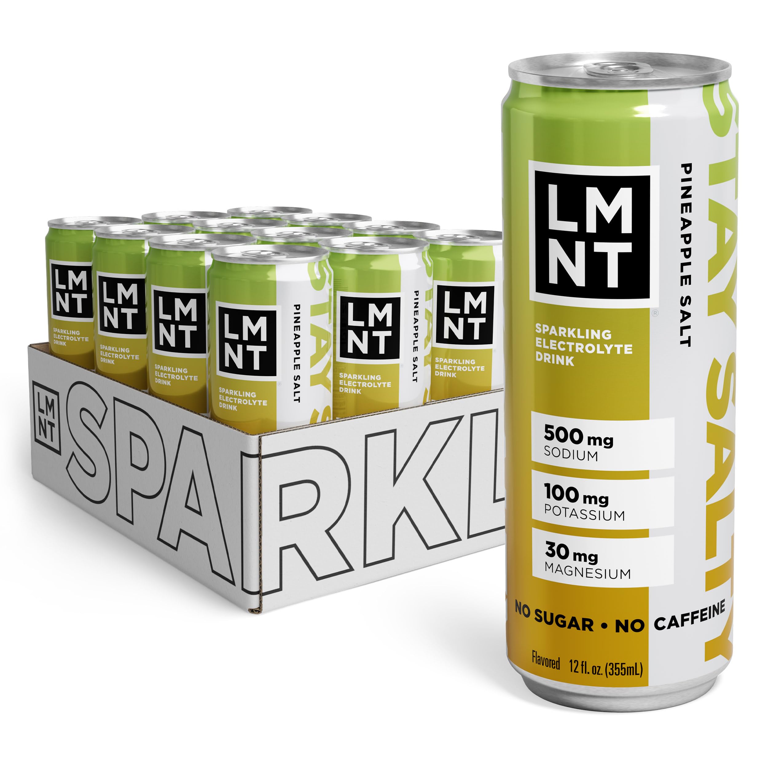 LMNT Sparkling Electrolyte Drink | No Sugar

