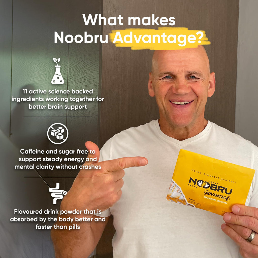 Noobru Advantage Nootropic Brain Support for Focus

