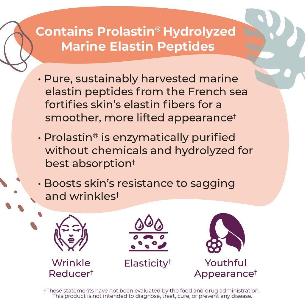 Body Kitchen Pro Elastin Peptides 1000mg - Skin Support

