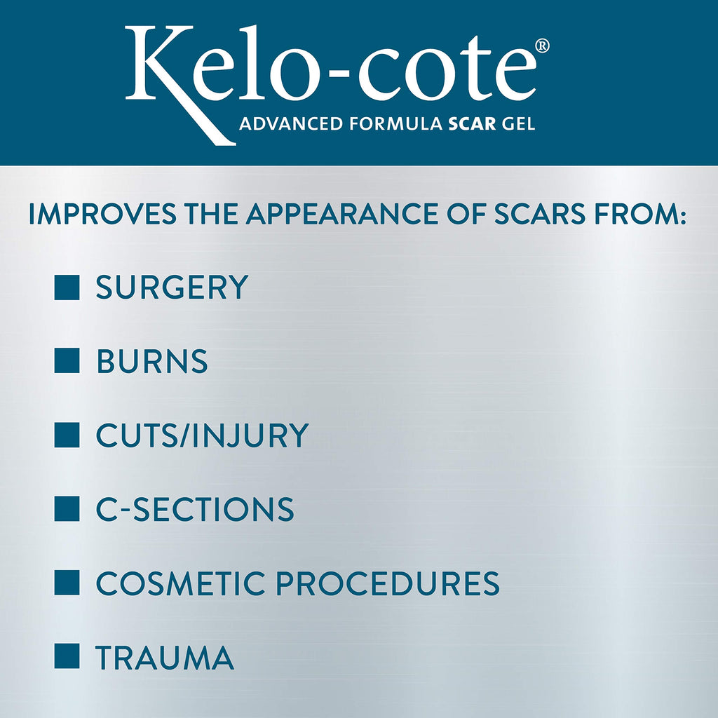 Kelo-cote Advanced Formula Scar Gel-Silicone Scar Treatment

