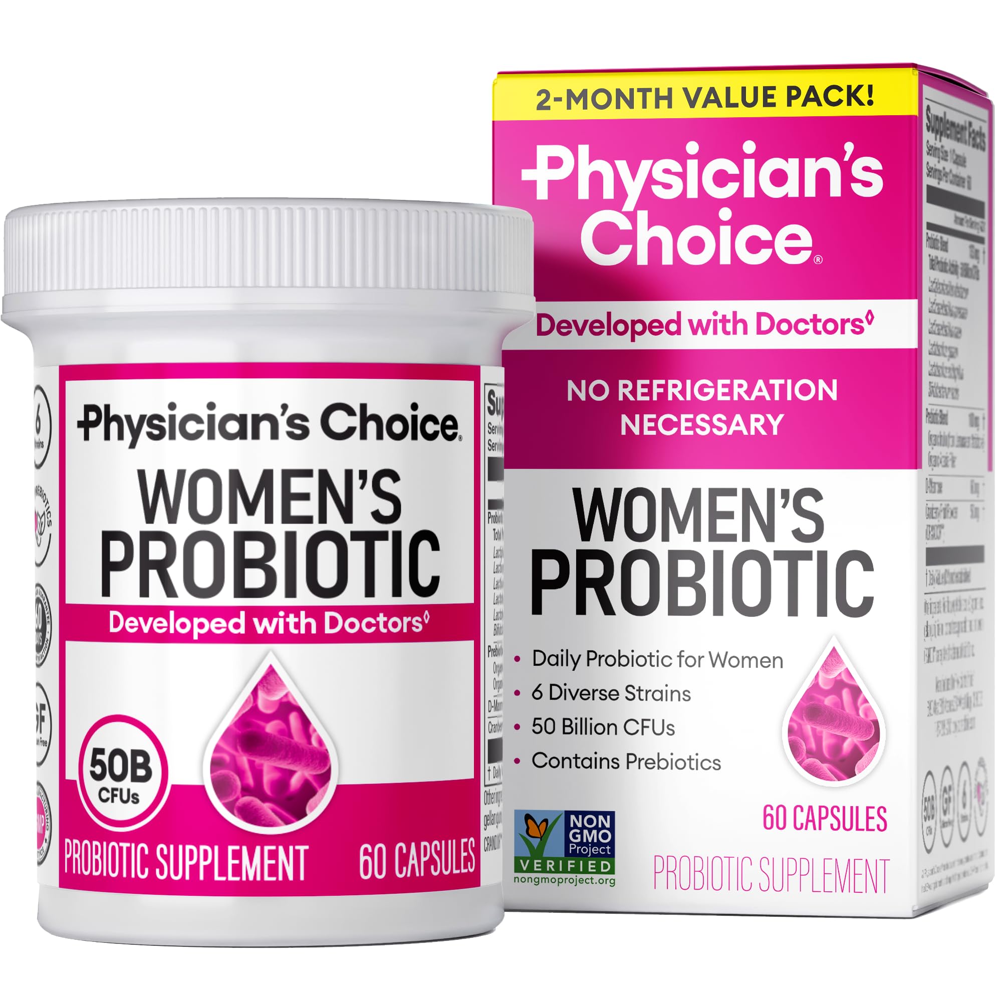 Physician's Choice Probiotics for Women - Probiotic Supplement