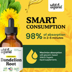 Dandelion Root Extract Drops - Wild & Organic Liver Support

