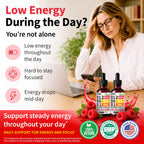 NUSAVA Vitamin B12 Liquid Drops | 5-in-1 Sublingual B Complex

