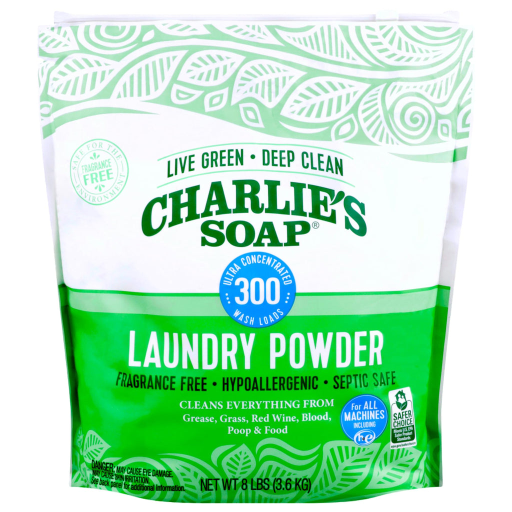 Charlie's Soap Hypoallergenic Laundry Detergent Powder


