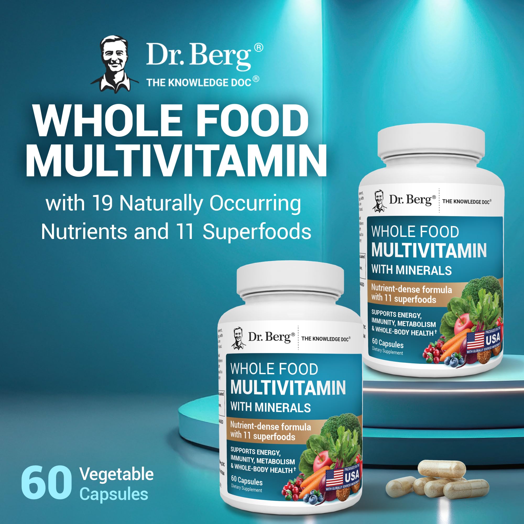Dr. Berg Mineral & Vitamin Blend Supplement

