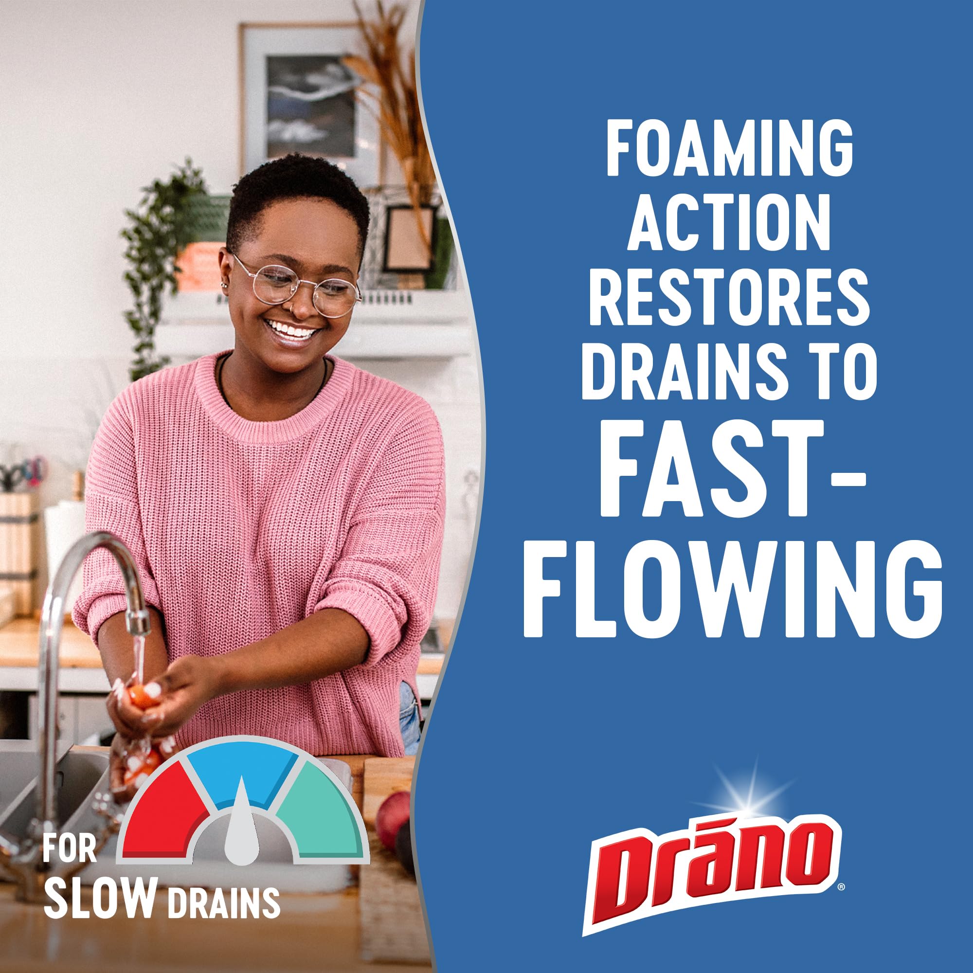Drano Foamer Drain Clog Remover and Cleaner

