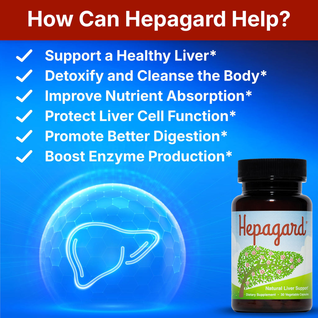 Hepagard Liver Support with NAC - Vegan & Non-GMO

