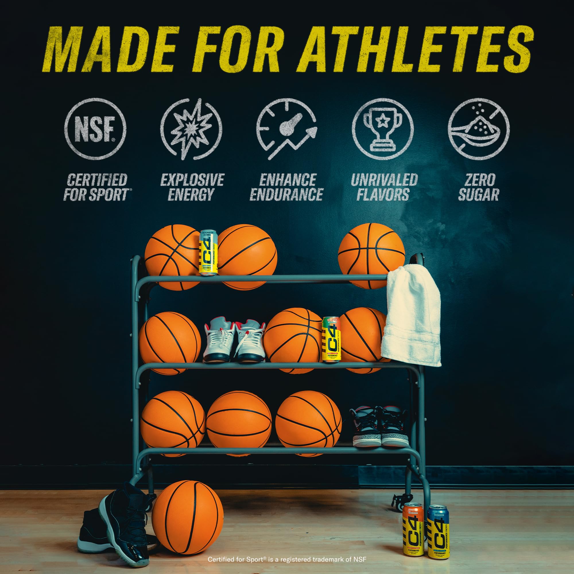 C4 Original Sugar Free Energy Drink | Clean Pre-Workout

