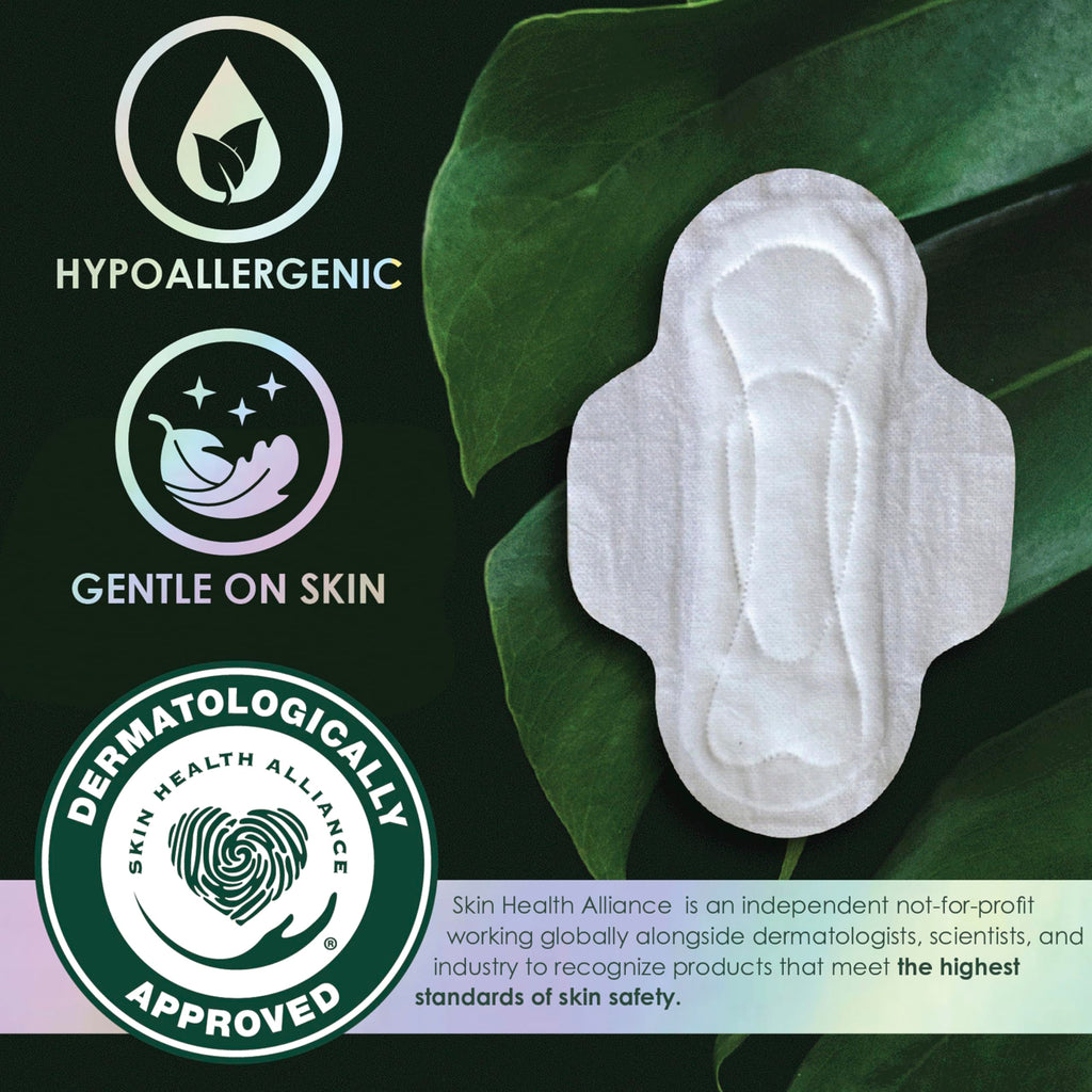 L. Ultra Thin Pads for Women Organic Cotton Top Layer

