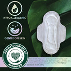 L. Ultra Thin Pads for Women Organic Cotton Top Layer

