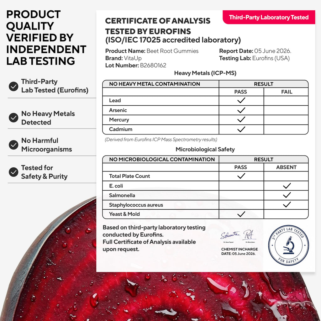 VitaUp Beetroot Supplement for Circulation


