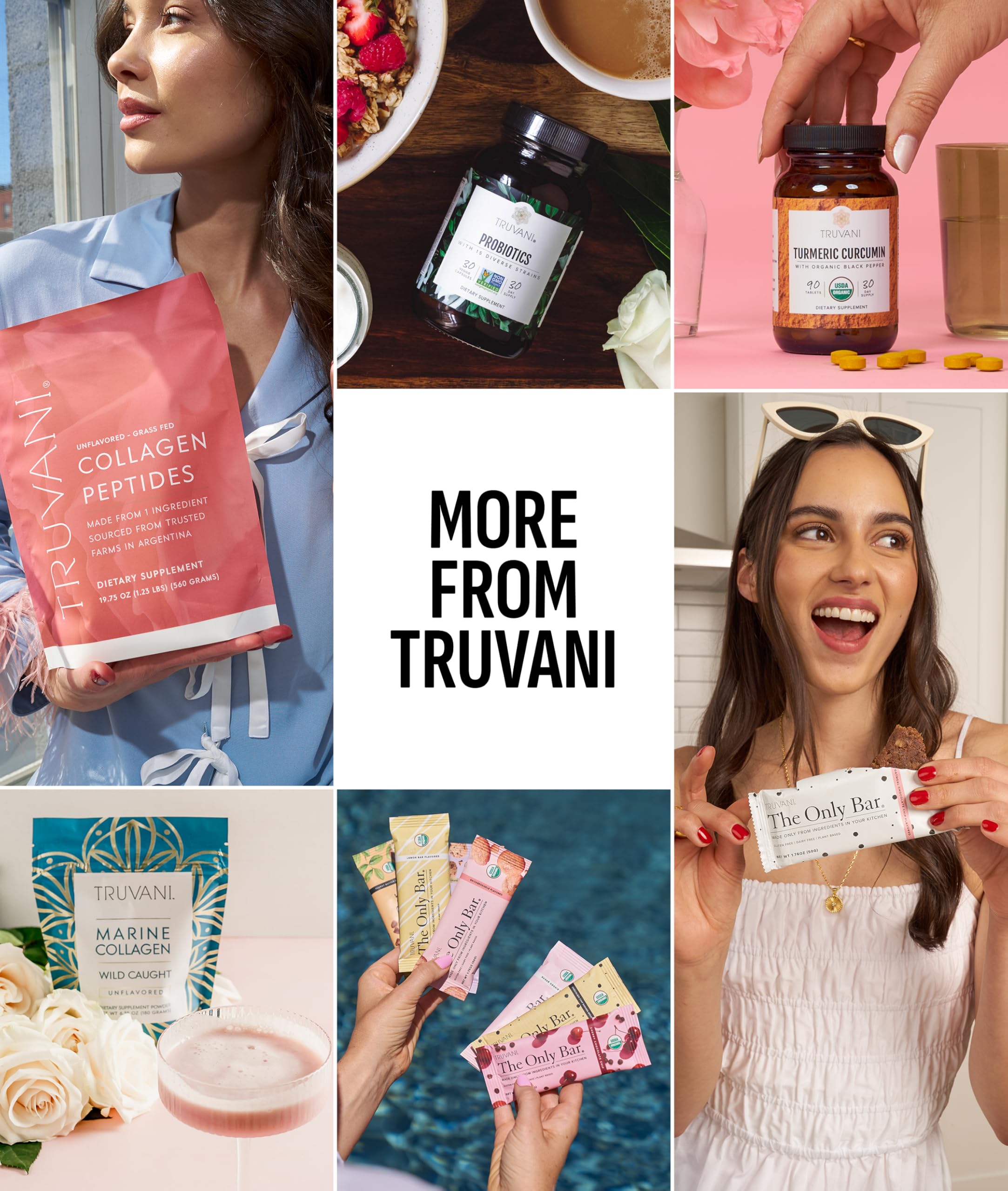 Truvani Vegan Pea Protein Powder - Plant-Based Protein

