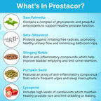 Prostacor Prostate Health Supplement - Non-GMO Vegan

