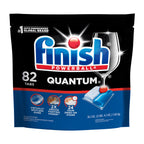 Finish Quantum Dishwasher Pods No Pre-Rinse Detergent

