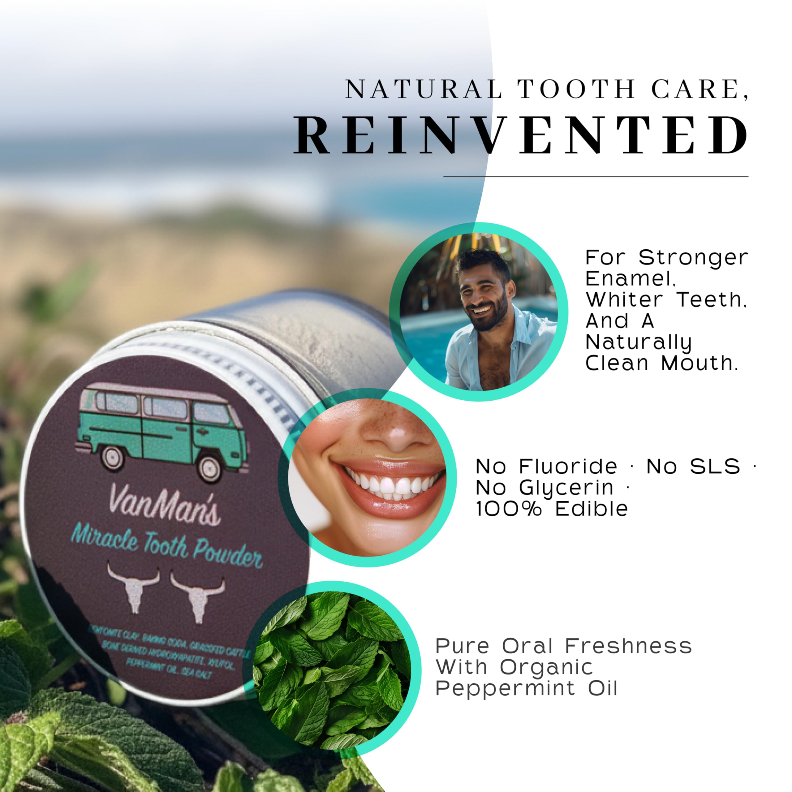 Miracle Tooth Powder – Dental Care Powder

