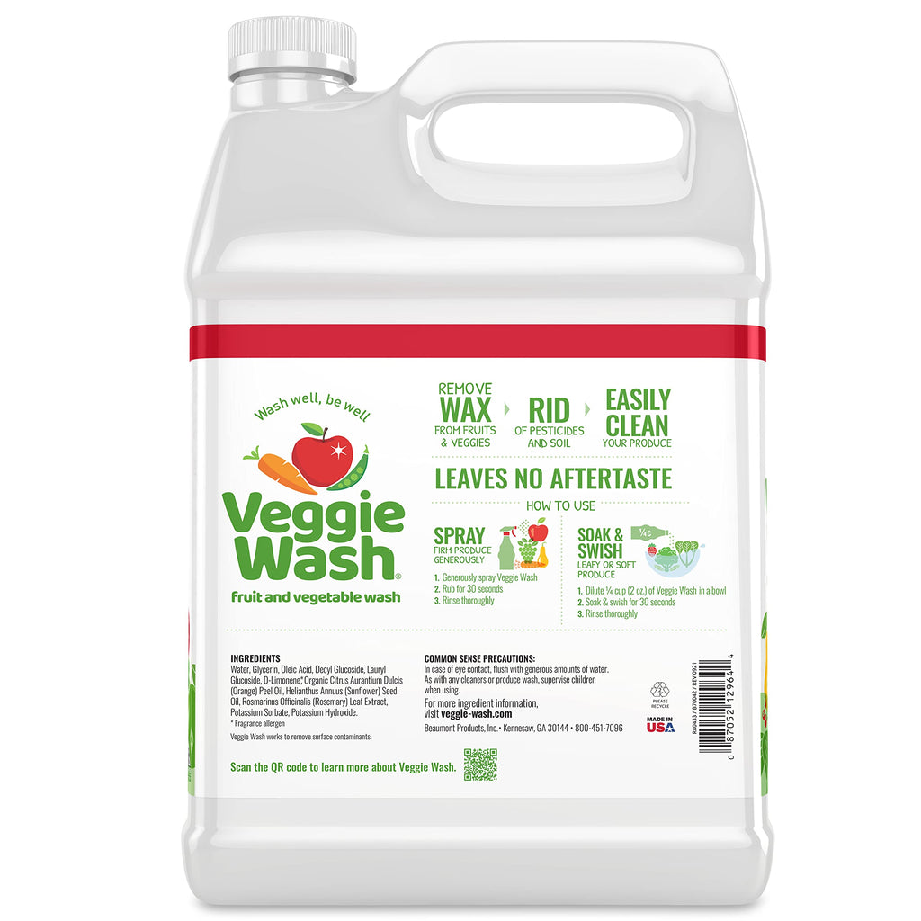 Veggie Wash Fruit & Vegetable Wash for Produce

