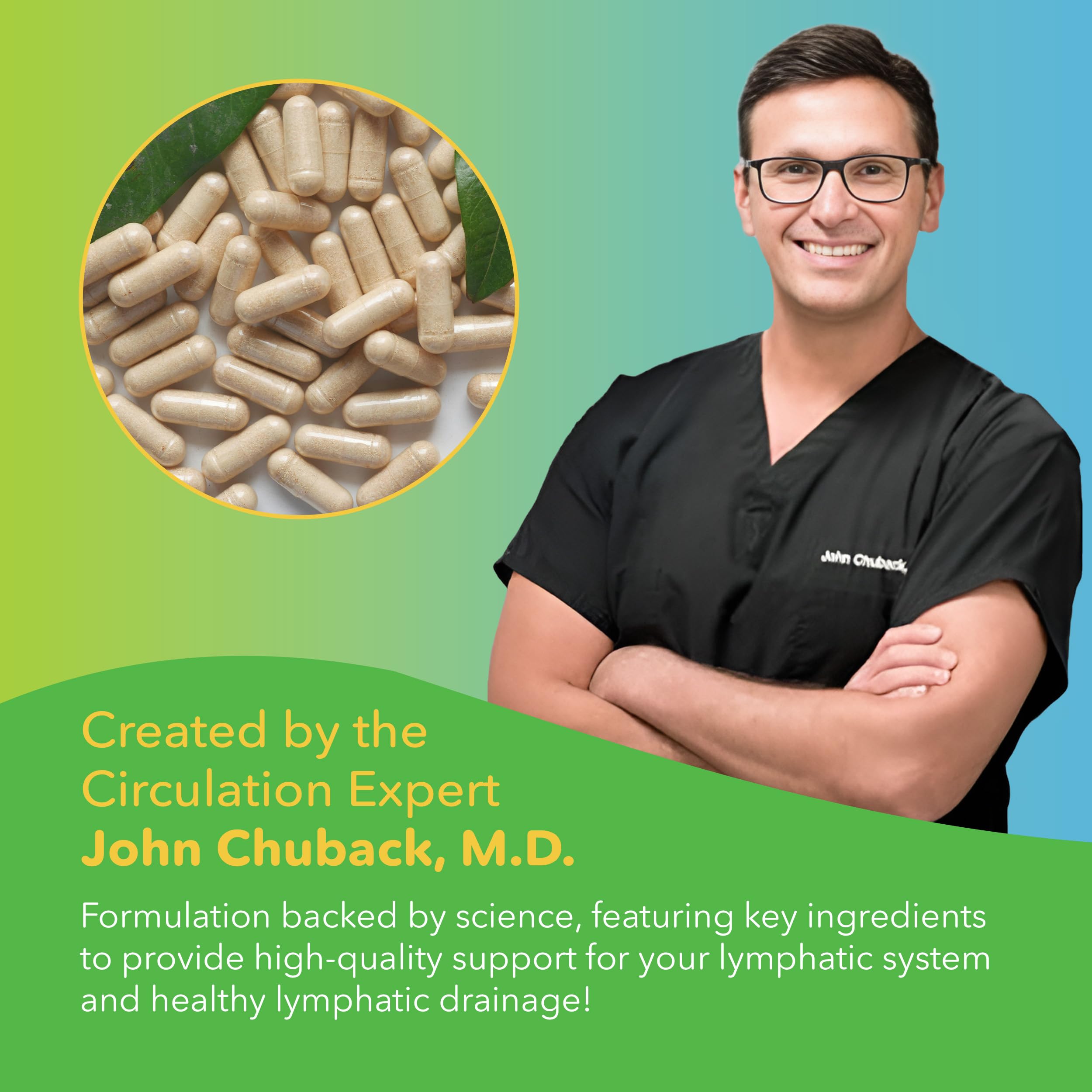 VITASUPPORTMD Lymphatic Formula 1000mg Capsules

