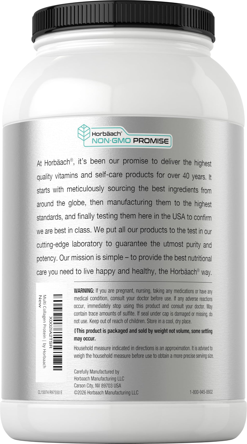 Horbaach Multi Collagen Protein Powder | Collagen Peptides

