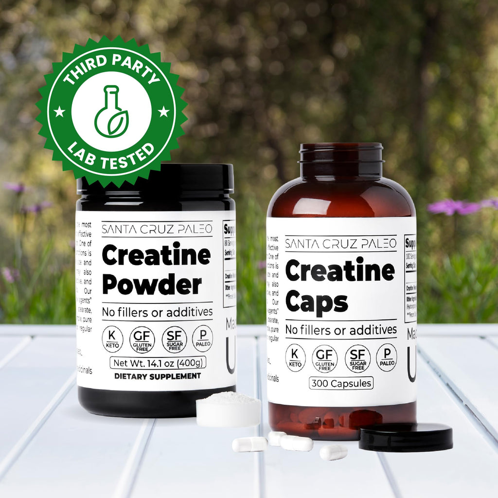 Santa Cruz Paleo Creatine Monohydrate Powder - Unflavored

